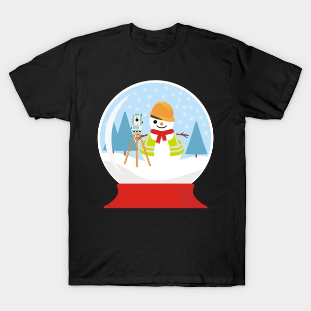 SURVEYOR SNOWBALL T-Shirt by AZMTH CLOTHING